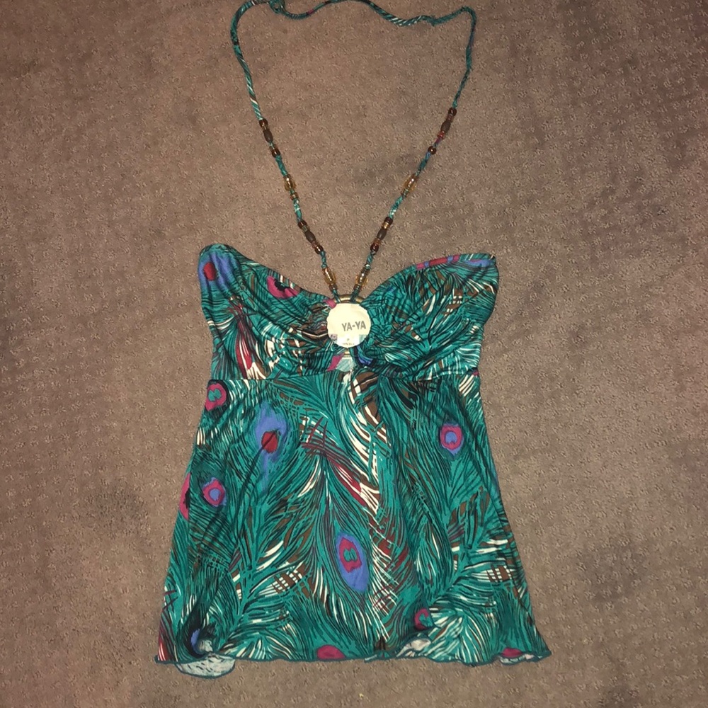 Ya-ya silk top